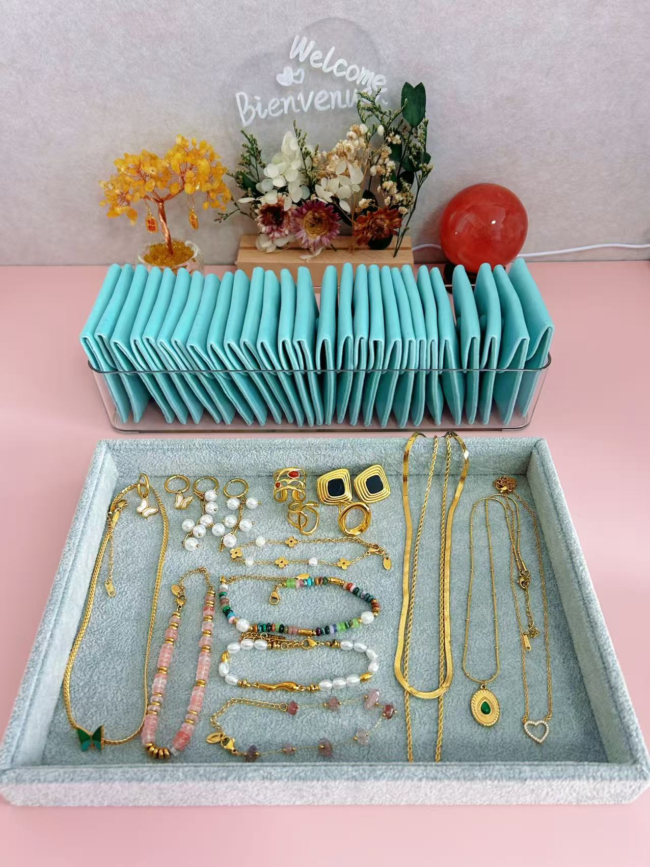 【Hot🔥】 Bijoux en acier inoxydable/Modèles aux choix/Préparation de commandes en live